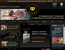 Tablet Screenshot of nerodicalabria.com